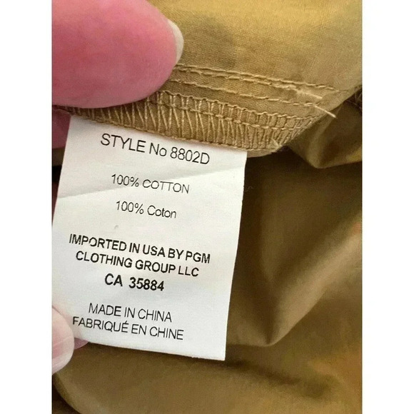 DeLuc Women’s Medium Tan Short Sleeveless Romber Summer Comfort Excellent UC - Picture 10 of 11